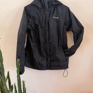 Columbia Black Windbreaker Jacket